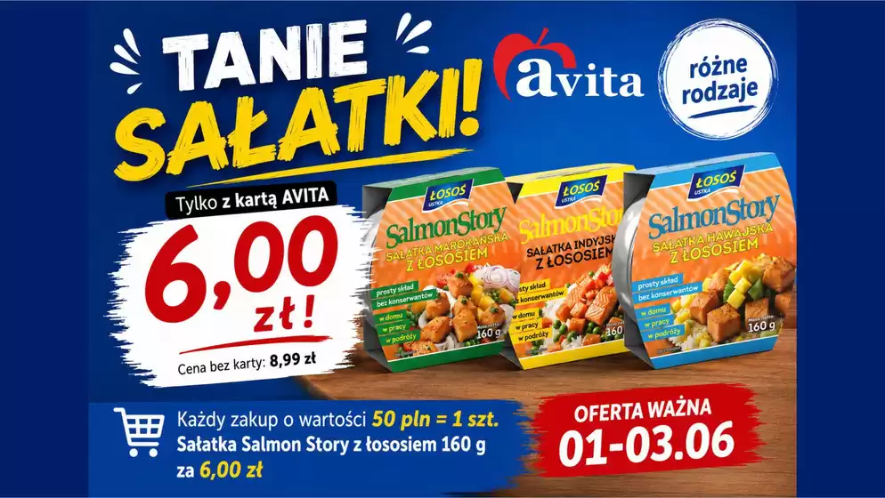 Katalog Avita w: Miłakowo | Mega promocja tylko z kartą Avita! | 2026-06-02T00:00:00.000Z - 2026-06-03T00:00:00.000Z