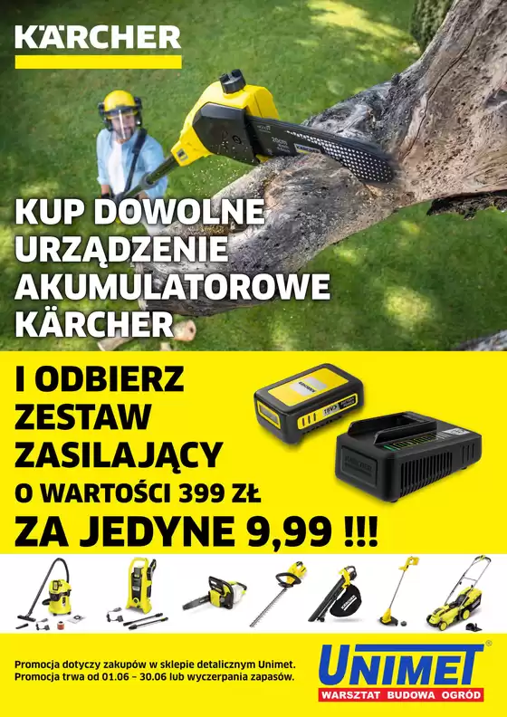 Katalog Unimet | Oferta detaliczna Karcher | 2026-06-02T00:00:00.000Z - 2026-06-30T00:00:00.000Z
