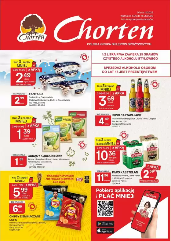 Katalog Chorten | Super cena  | 2026-06-03T00:00:00.000Z - 2026-06-14T00:00:00.000Z