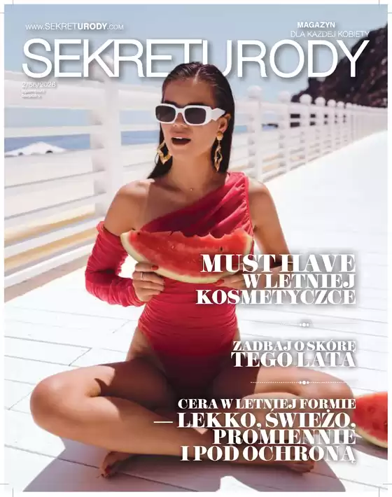 Katalog Sekret Urody | Must have wletniej kosmetyczce | 2026-06-03T00:00:00.000Z - 2026-06-30T00:00:00.000Z