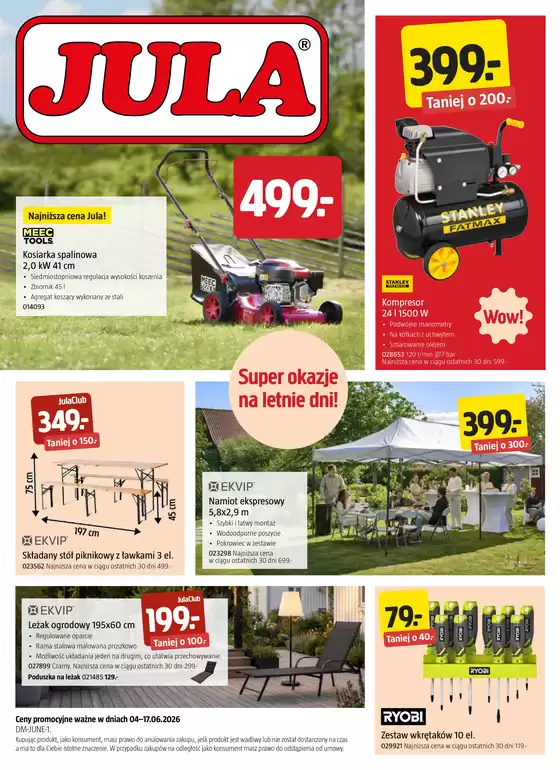 Katalog Jula w: Strzelin | TC | 2026-06-04T00:00:00.000Z - 2026-06-17T00:00:00.000Z