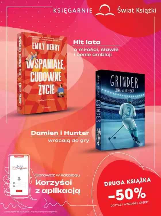 Katalog Świat Książki w: Narew | Świat Książki gazetka | 2026-06-04T00:00:00.000Z - 2026-06-30T00:00:00.000Z