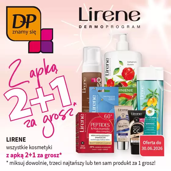 Katalog Drogerie Polskie w: Andrzejewo | Z apką 2+1 za grosz | 2026-06-04T00:00:00.000Z - 2026-06-30T00:00:00.000Z