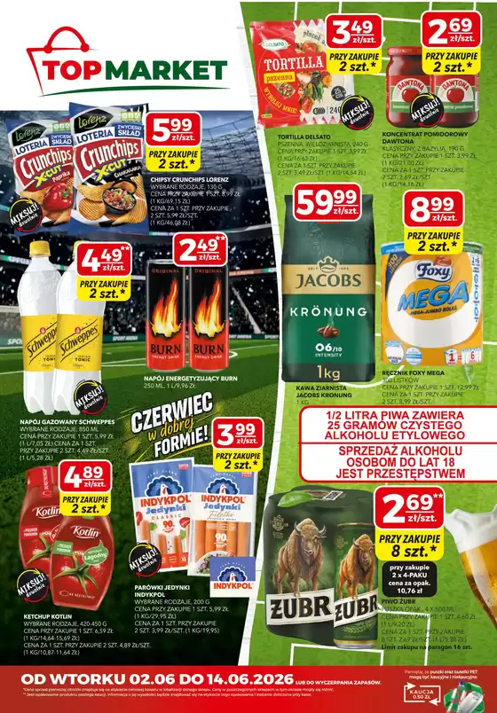 Katalog Top Market | Specjalne oferty dla Ciebie | 2026-06-02T00:00:00.000Z - 2026-06-14T00:00:00.000Z