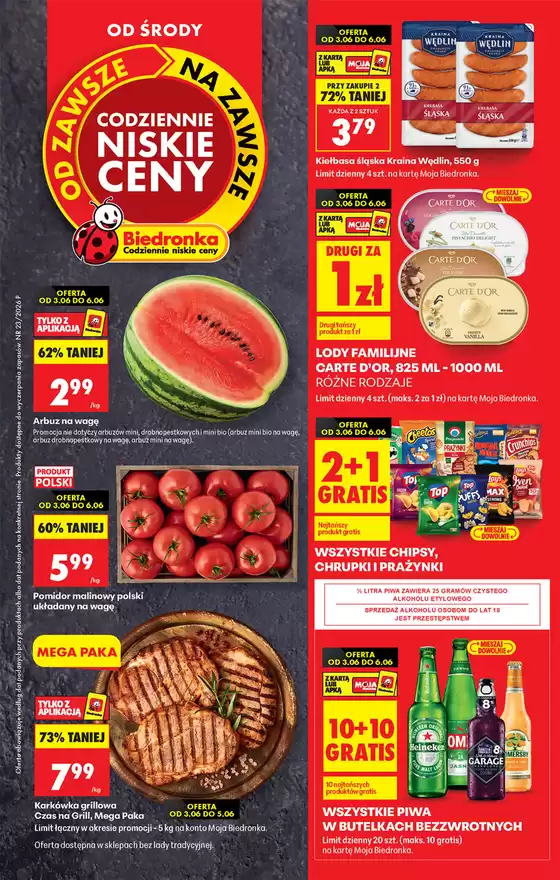 Katalog Biedronka | Rabaty i promocje | 2026-06-03T00:00:00.000Z - 2026-06-06T00:00:00.000Z