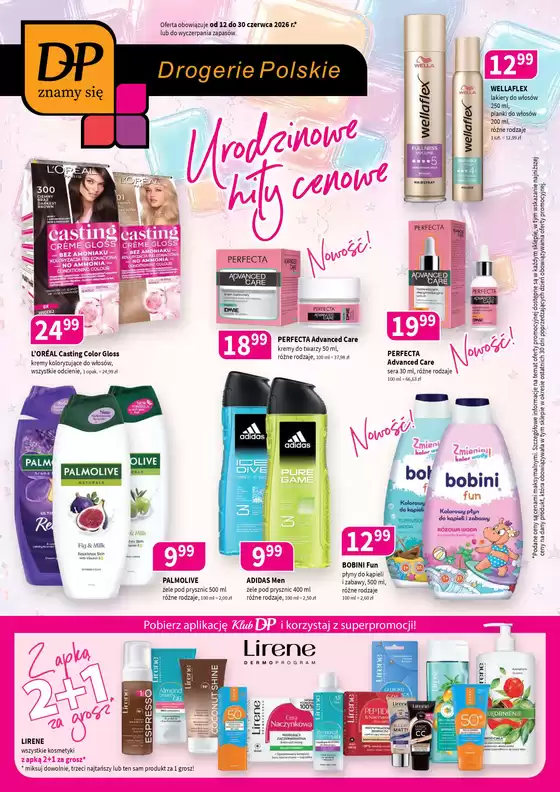 Katalog Drogerie Polskie w: Ostrołęka | Drogerie Polskie gazetka | 2026-06-12T00:00:00.000Z - 2026-06-30T00:00:00.000Z