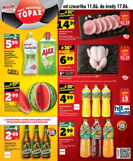 Katalog Topaz | Aktualne promocje specjalne | 2026-06-11T00:00:00.000Z - 2026-06-17T00:00:00.000Z