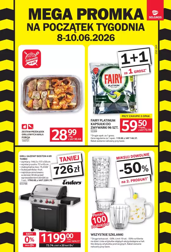 Katalog Selgros | MEGA PROMKA | 2026-06-08T00:00:00.000Z - 2026-06-10T00:00:00.000Z