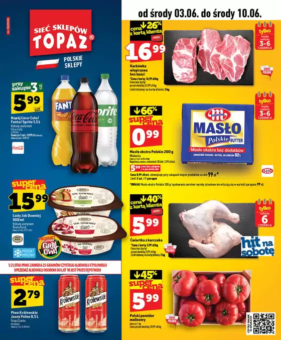 Katalog Topaz | Nasze najlepsze oferty dla Ciebie | 2026-06-03T00:00:00.000Z - 2026-06-10T00:00:00.000Z