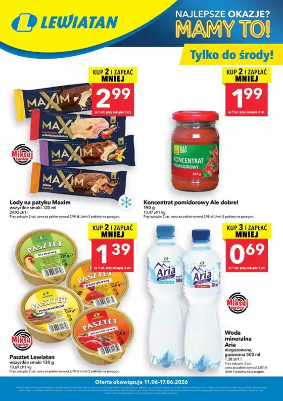 Katalog Lewiatan | Nasze najlepsze okazje | 2026-06-11T00:00:00.000Z - 2026-06-17T00:00:00.000Z