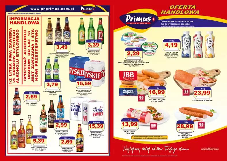 Katalog Primus | Primus gazetka | 2026-06-09T00:00:00.000Z - 2026-06-20T00:00:00.000Z