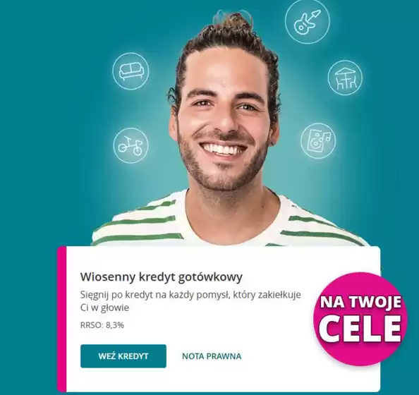 Katalog Credit Agricole Bank Polska w: Warta | Oferta dla nowych klientów Gdy masz apetyt na więcej... | 2026-06-09T00:00:00.000Z - 2026-07-05T00:00:00.000Z