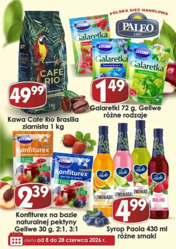 Katalog Delikatesy Paleo | Odkryj atrakcyjne oferty | 2026-06-08T00:00:00.000Z - 2026-06-28T00:00:00.000Z