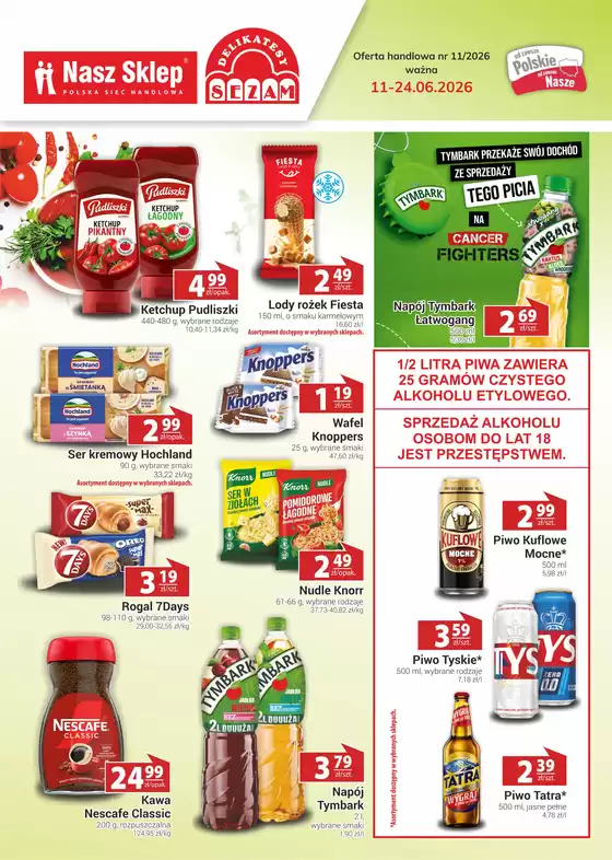 Katalog Nasz Sklep w: Myślenice | Najlepsze oferty dla wszystkich klientów | 2026-06-11T00:00:00.000Z - 2026-06-24T00:00:00.000Z