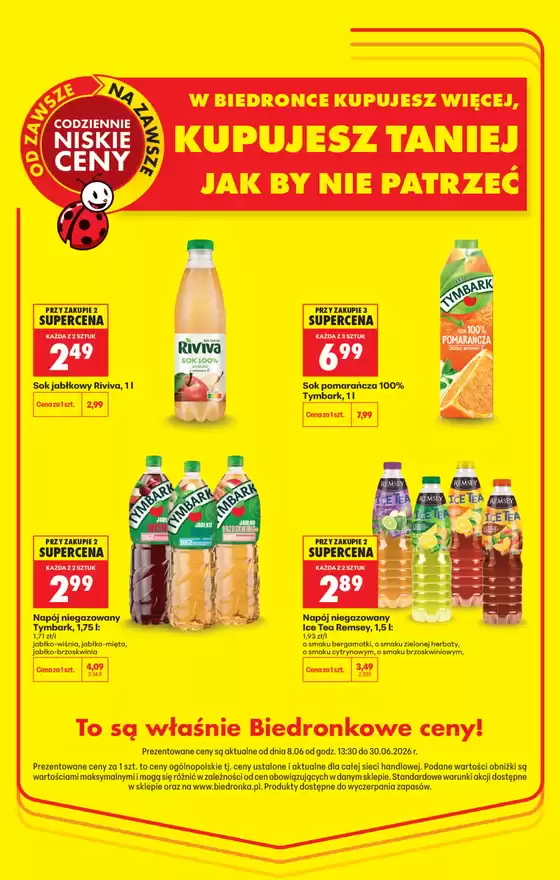 Katalog Biedronka w: Cybinka | Świetna oferta dla łowców okazji | 2026-06-08T00:00:00.000Z - 2026-06-30T00:00:00.000Z