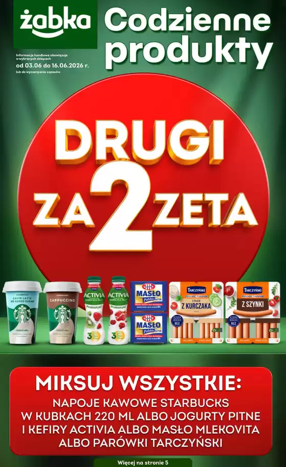 Katalog Żabka w: Łabiszyn | Szeroki wybór ofert | 2026-06-03T00:00:00.000Z - 2026-06-16T00:00:00.000Z