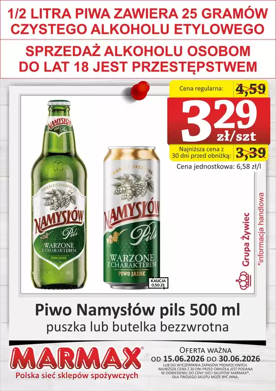 Katalog Marmax |  Dla pełnoletnich - klasyka w dobrej cenie. | 2026-06-15T00:00:00.000Z - 2026-06-30T00:00:00.000Z