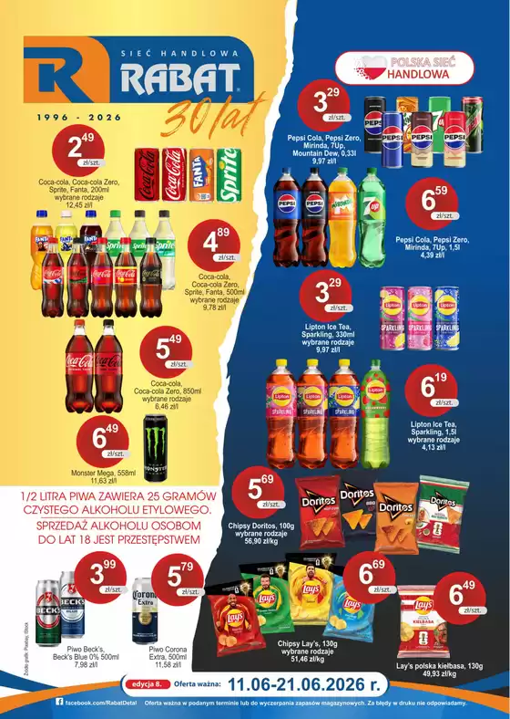 Katalog Rabat | Gazetka hit do 21 .06 | 2026-06-15T00:00:00.000Z - 2026-06-21T00:00:00.000Z