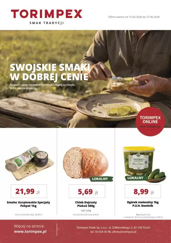 Katalog Torimpex w: Żerków | Torimpex gazetka | 2026-06-15T00:00:00.000Z - 2026-06-27T00:00:00.000Z