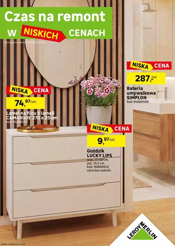 Katalog Leroy Merlin | Gazetka Czerwiec | 2026-06-17T00:00:00.000Z - 2026-07-14T00:00:00.000Z