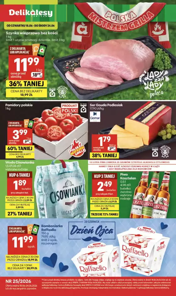 Katalog Delikatesy Centrum | Specjalne oferty dla Ciebie | 2026-06-18T00:00:00.000Z - 2026-06-24T00:00:00.000Z