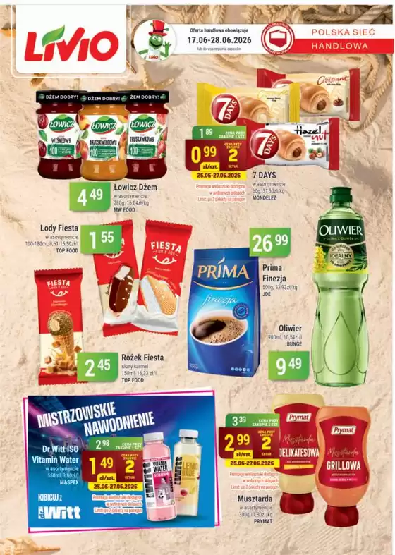 Katalog Livio | Atrakcyjne oferty specjalne dla wszystkich | 2026-06-17T00:00:00.000Z - 2026-06-28T00:00:00.000Z