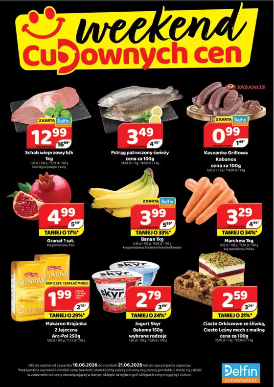 Katalog Delfin | Delfin gazetka | 2026-06-18T00:00:00.000Z - 2026-06-21T00:00:00.000Z