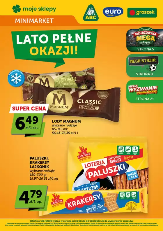 Katalog Euro Sklep | Ekskluzywne okazje | 2026-06-18T00:00:00.000Z - 2026-06-24T00:00:00.000Z