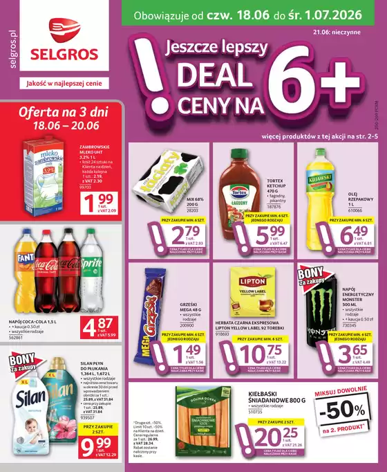 Katalog Selgros | Oferta dla profesjonalistów | 2026-06-18T00:00:00.000Z - 2026-07-01T00:00:00.000Z