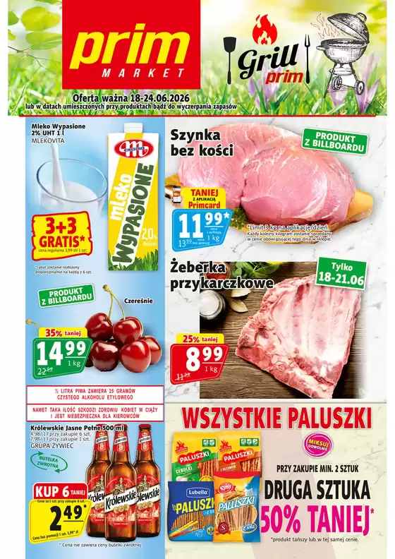 Katalog Prim Market | Nasze najlepsze okazje | 2026-06-18T00:00:00.000Z - 2026-06-24T00:00:00.000Z