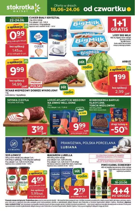 Katalog Stokrotka | Stokrotka gazetka | 2026-06-18T00:00:00.000Z - 2026-06-24T00:00:00.000Z