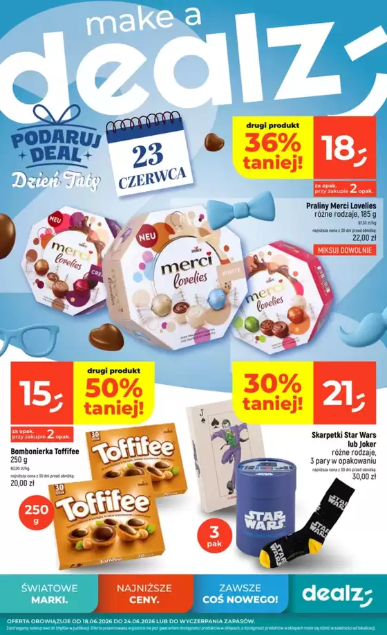 Katalog Dealz | Atrakcyjne oferty specjalne dla wszystkich | 2026-06-18T00:00:00.000Z - 2026-06-24T00:00:00.000Z