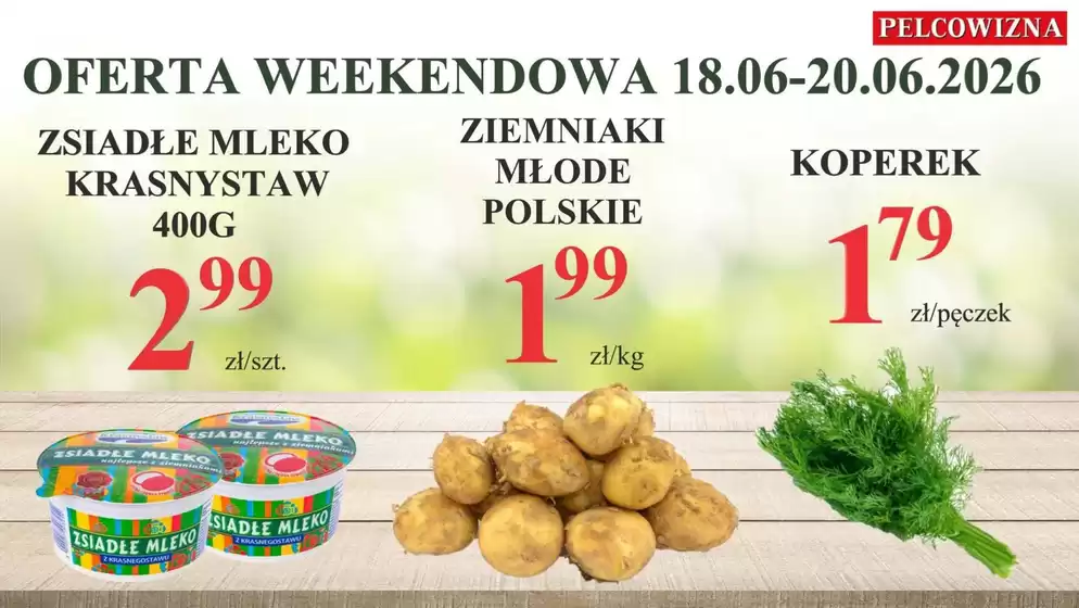 Katalog Pelcowizna | Pelcowizna gazetka | 2026-06-18T00:00:00.000Z - 2026-06-20T00:00:00.000Z