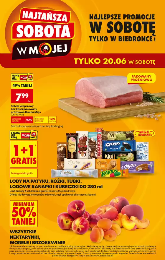 Katalog Biedronka w: Brzostek | Ekskluzywne okazje | 2026-06-20T00:00:00.000Z - 2026-06-20T00:00:00.000Z