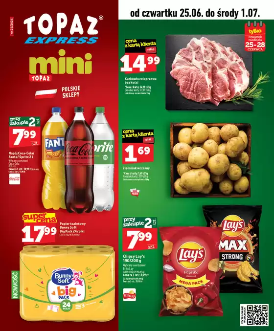 Katalog Topaz | Nasze najlepsze oferty dla Ciebie | 2026-06-25T00:00:00.000Z - 2026-07-01T00:00:00.000Z