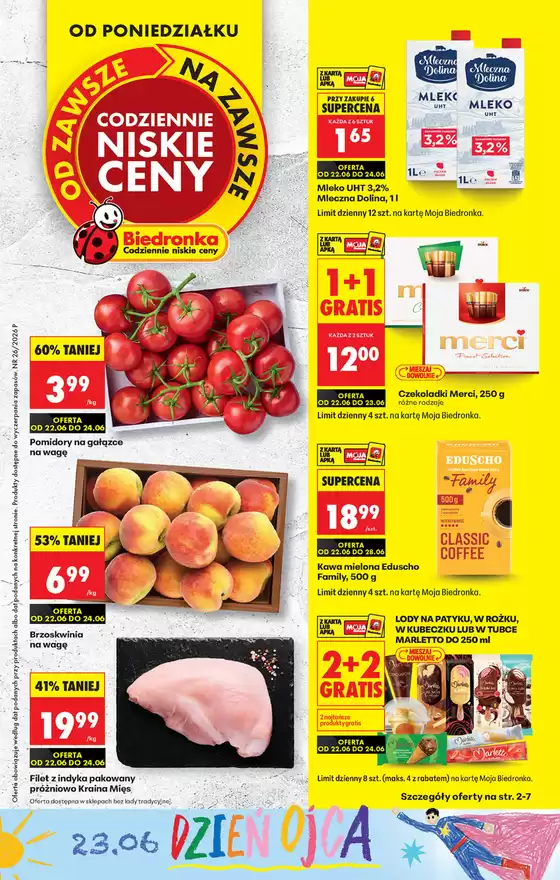 Katalog Biedronka w: Maszewo | Najlepsze oferty dla wszystkich łowców okazji | 2026-06-22T00:00:00.000Z - 2026-06-28T00:00:00.000Z