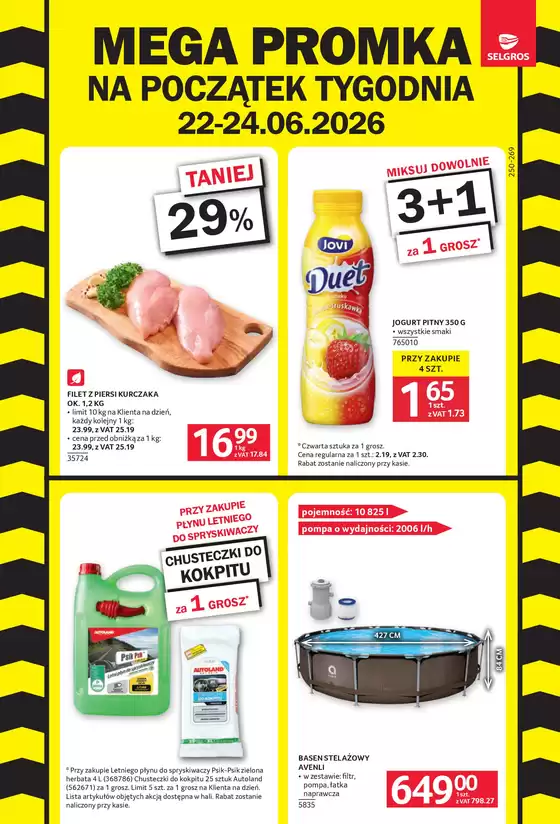 Katalog Selgros | MEGA PROMKA | 2026-06-22T00:00:00.000Z - 2026-06-24T00:00:00.000Z