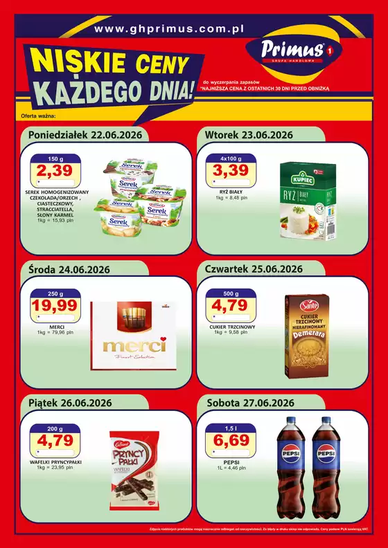 Katalog Primus w: Maszewo | Nowe oferty do odkrycia | 2026-06-22T00:00:00.000Z - 2026-06-27T00:00:00.000Z