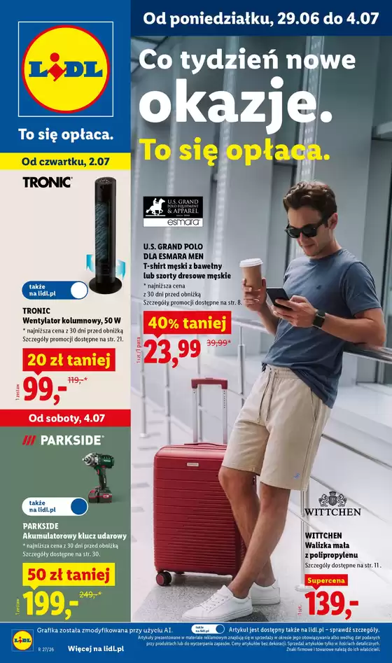 Katalog Lidl | Katalog ważny od 29.06 do 4.07 | 2026-06-29T00:00:00.000Z - 2026-07-04T00:00:00.000Z