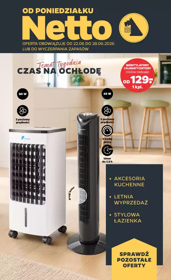 Katalog Netto w: Pszczółki | Temat tygodnia czas na ochłodę | 2026-06-22T00:00:00.000Z - 2026-06-28T00:00:00.000Z