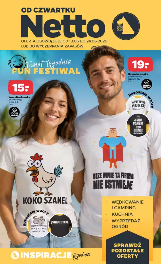 Katalog Netto w: Pszczółki | Temat Tygodnia Fun Festiwal | 2026-06-22T00:00:00.000Z - 2026-06-24T00:00:00.000Z
