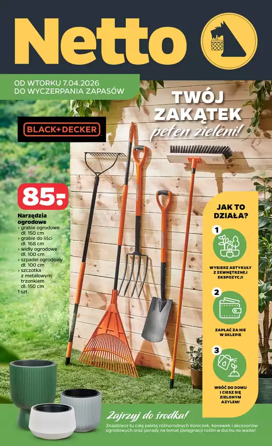 Katalog Netto w: Pszczółki | Twój zakątek peten zieleni! | 2026-06-22T00:00:00.000Z - 2026-07-01T00:00:00.000Z