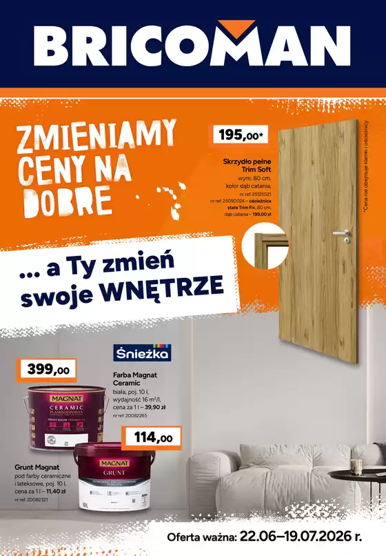 Katalog Bricoman | Zmieniamy ceny na dobre | 2026-06-22T00:00:00.000Z - 2026-07-04T00:00:00.000Z