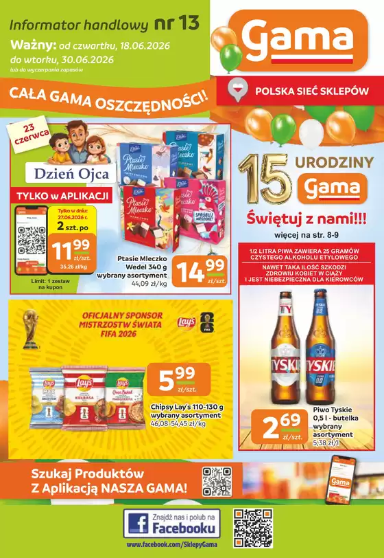 Katalog GAMA | GAMA gazetka | 2026-06-18T00:00:00.000Z - 2026-06-30T00:00:00.000Z