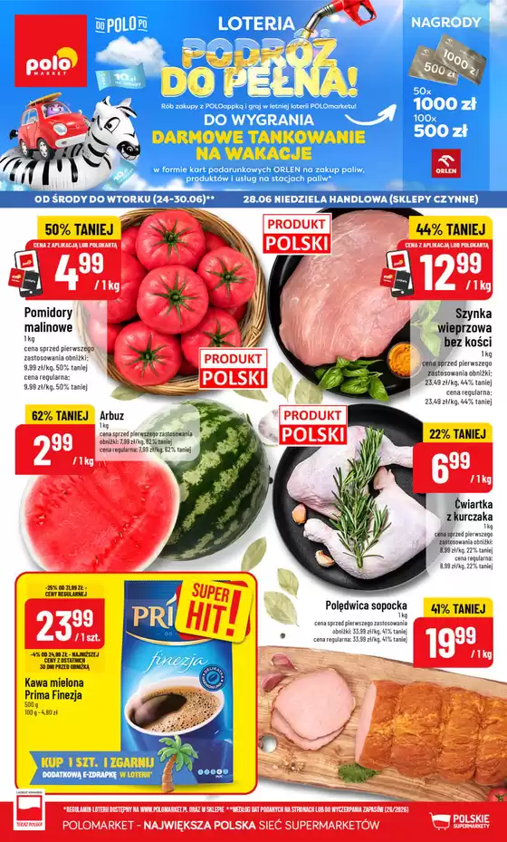 Katalog Polomarket w: Kostrzyn Wielkopolski | Gazetka POLOmarket | 2026-06-24T00:00:00.000Z - 2026-06-30T00:00:00.000Z