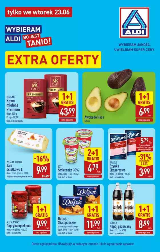 Katalog Aldi | Nasze najlepsze oferty dla Ciebie | 2026-06-23T00:00:00.000Z - 2026-06-23T00:00:00.000Z