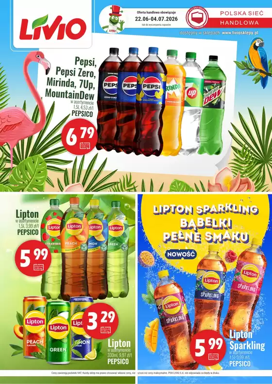 Katalog Livio | Livio gazetka | 2026-06-22T00:00:00.000Z - 2026-07-04T00:00:00.000Z