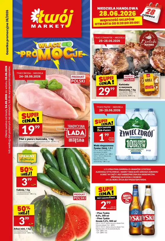 Katalog Twój Market | Twój Market gazetka | 2026-06-24T00:00:00.000Z - 2026-06-30T00:00:00.000Z