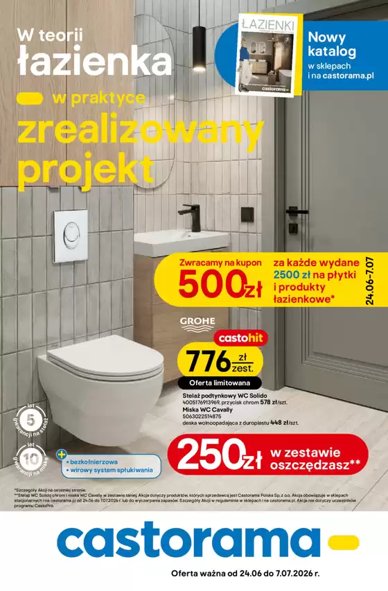 Katalog Castorama w: Kazimierz Biskupi | Castorama gazetka | 2026-06-24T00:00:00.000Z - 2026-07-07T00:00:00.000Z