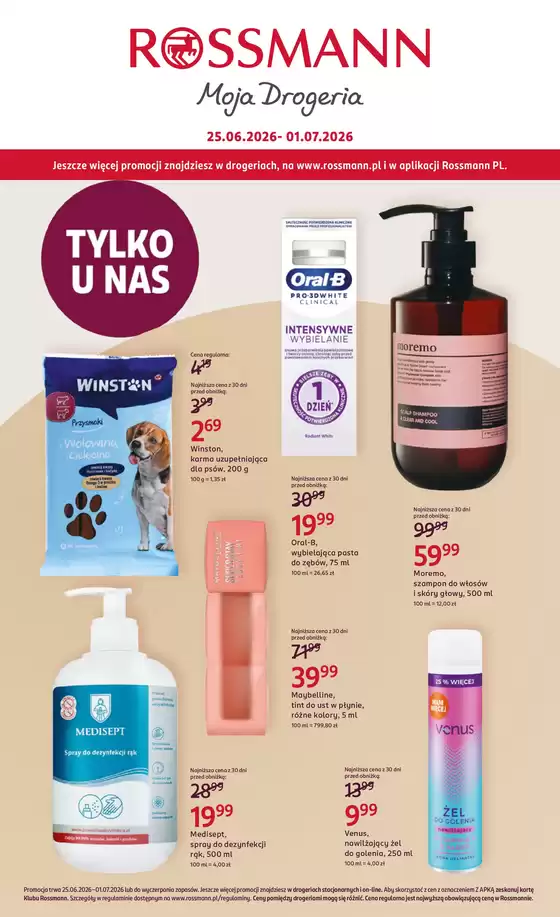 Katalog Rossmann | Rossmann gazetka | 2026-06-25T00:00:00.000Z - 2026-07-01T00:00:00.000Z